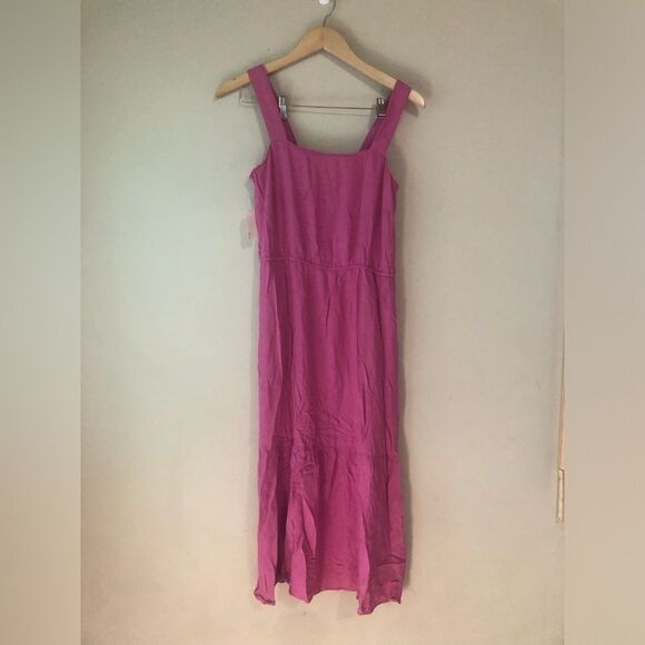 📳 Amazon Essentials | Pink MIDI Dress - Picture 1 of 4